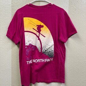 Men's The North Face Ski Graphic T- Shirt W/ Patch Sample Item Size - Medium